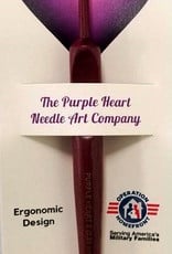 Purple Heart Ergonomic Crochet Hook