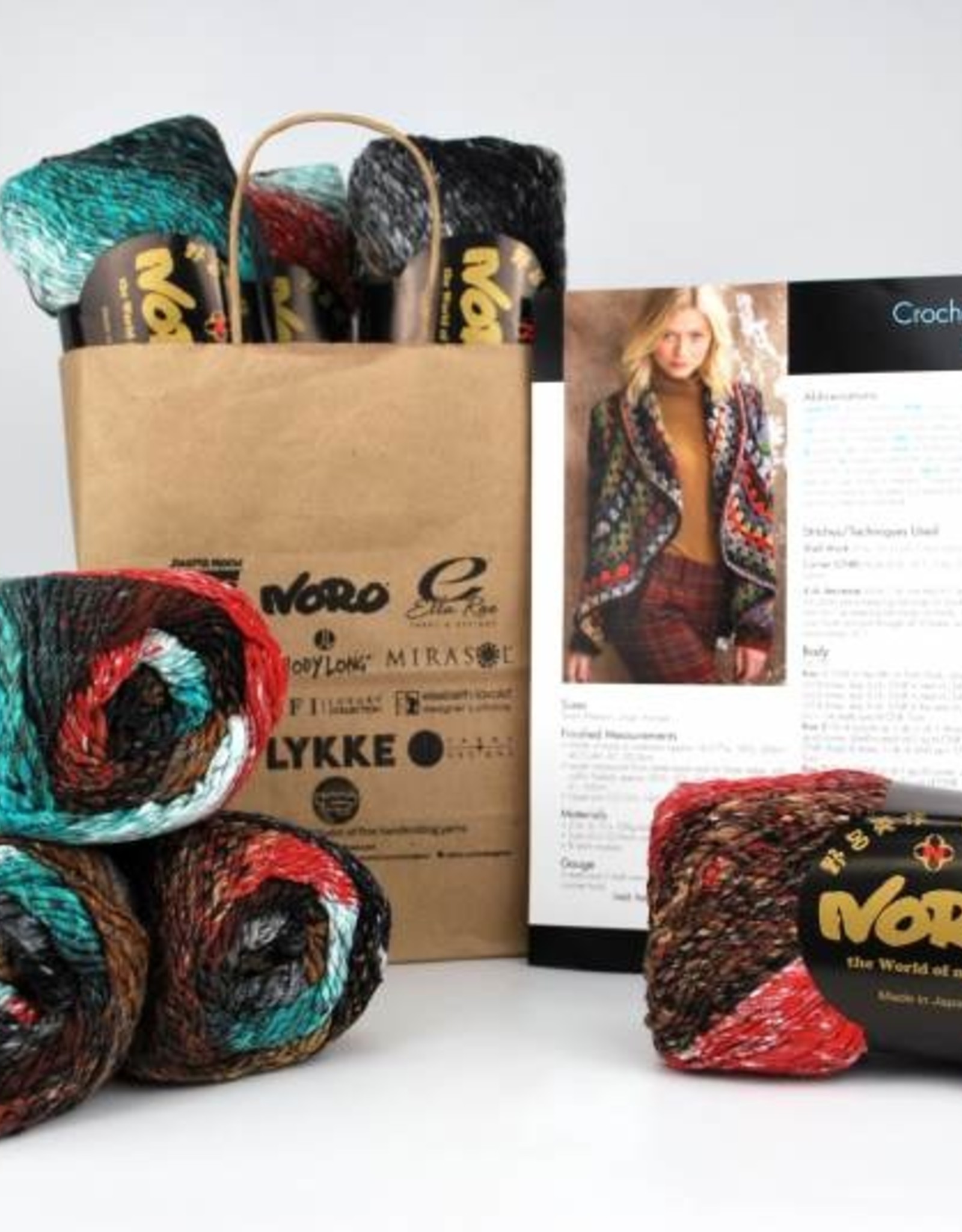 Noro Crochet Jacket