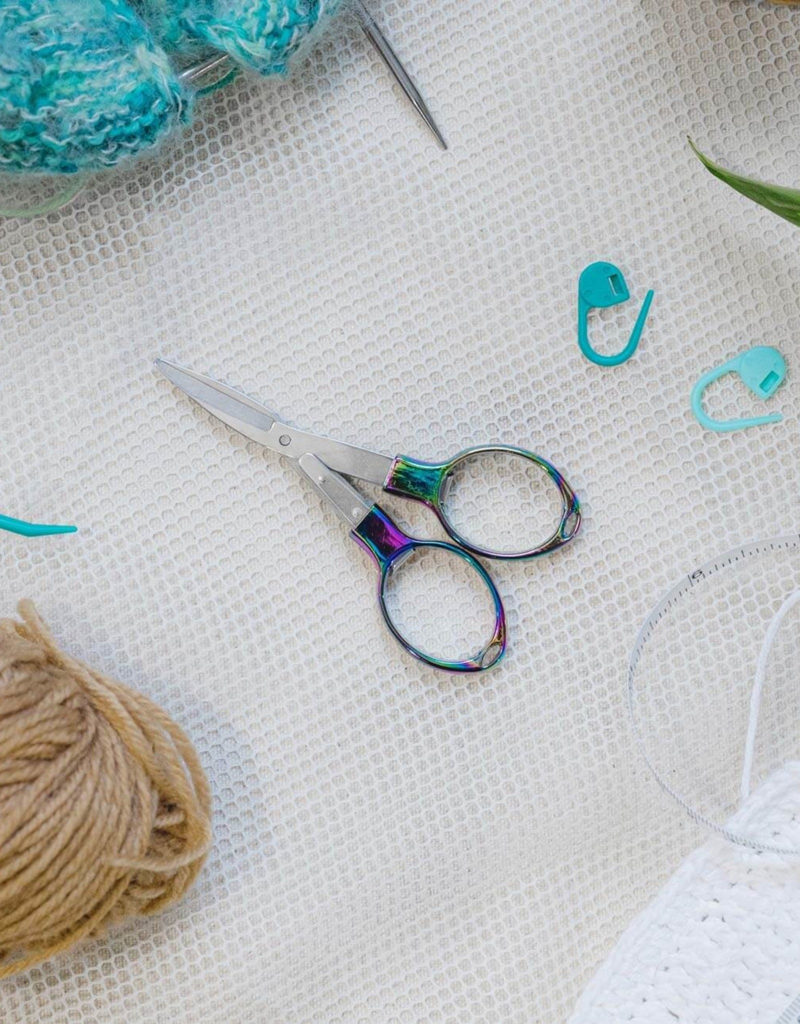 Mindful Folding Scissors - The Yarn Patch