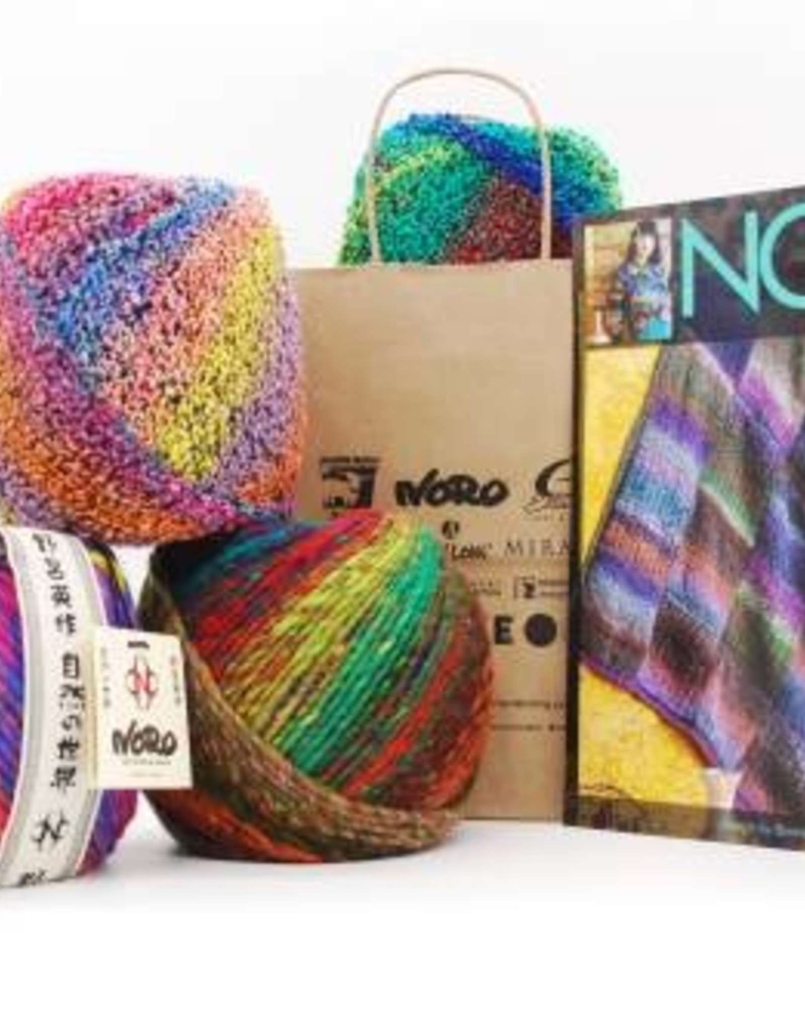 Noro Textured Blanket in Bachi & Kanzashi