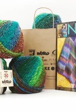 Noro Textured Blanket in Bachi & Kanzashi