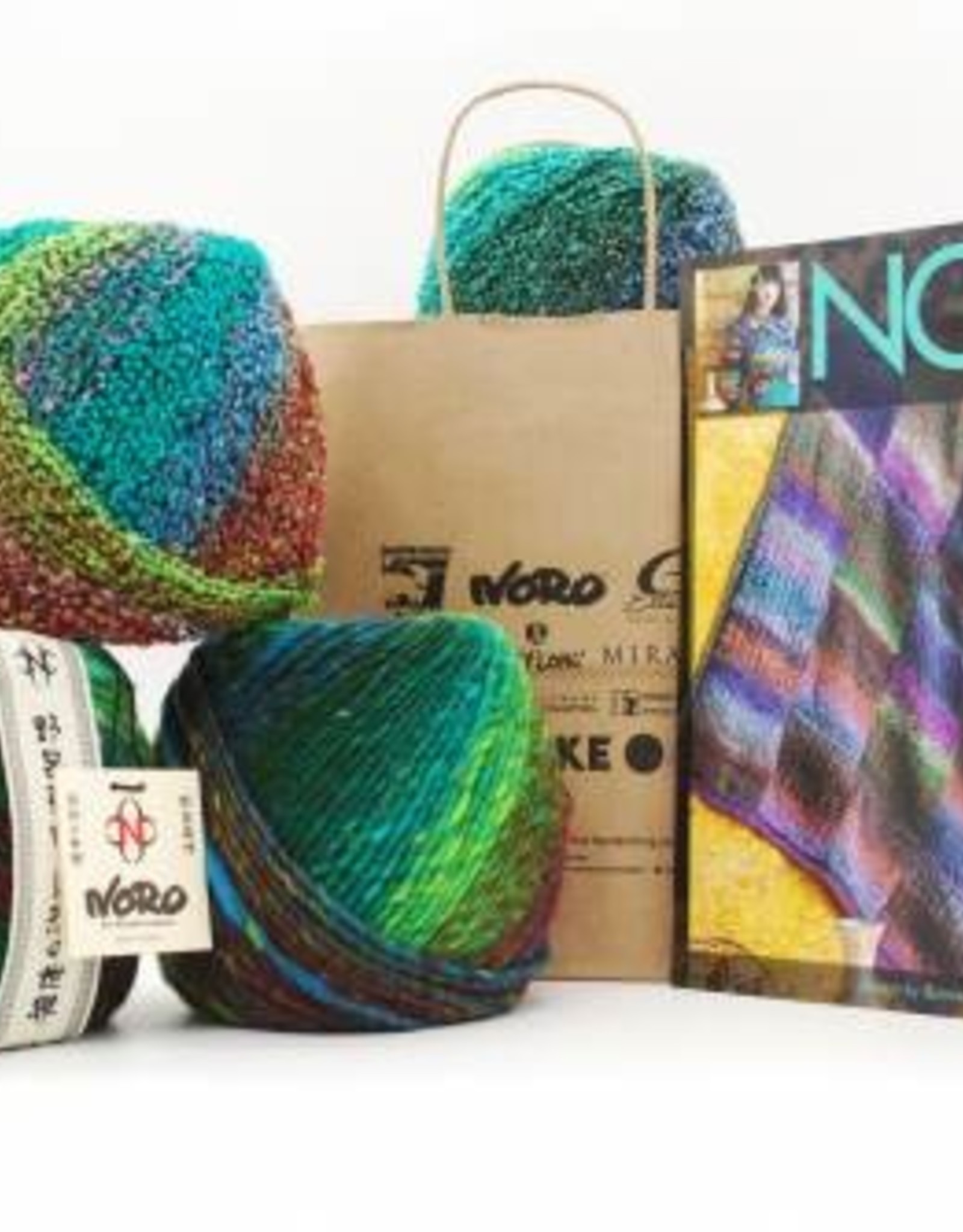 Noro Textured Blanket in Bachi & Kanzashi