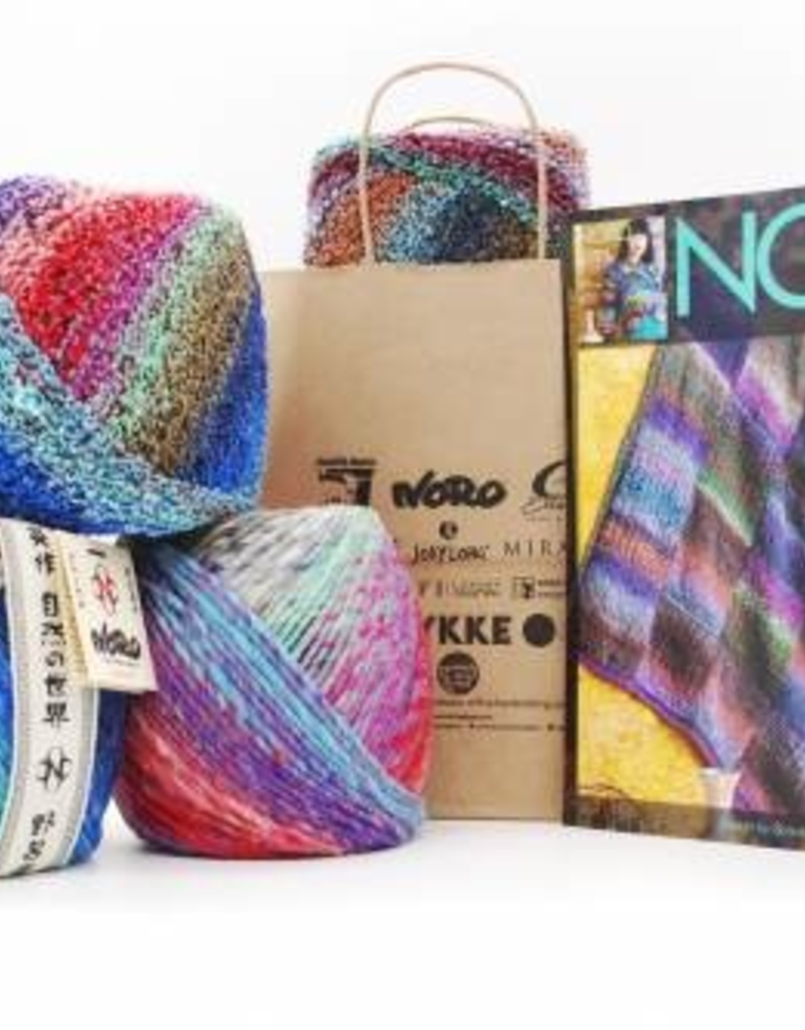 Noro Textured Blanket in Bachi & Kanzashi