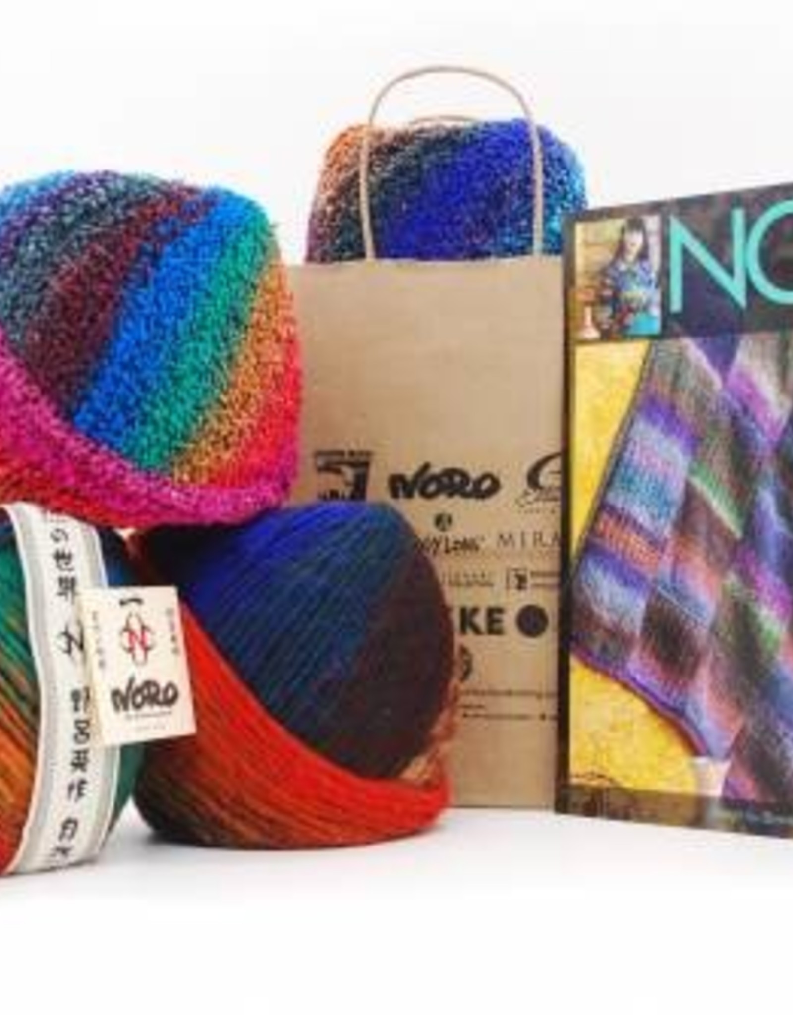 Noro Textured Blanket in Bachi & Kanzashi
