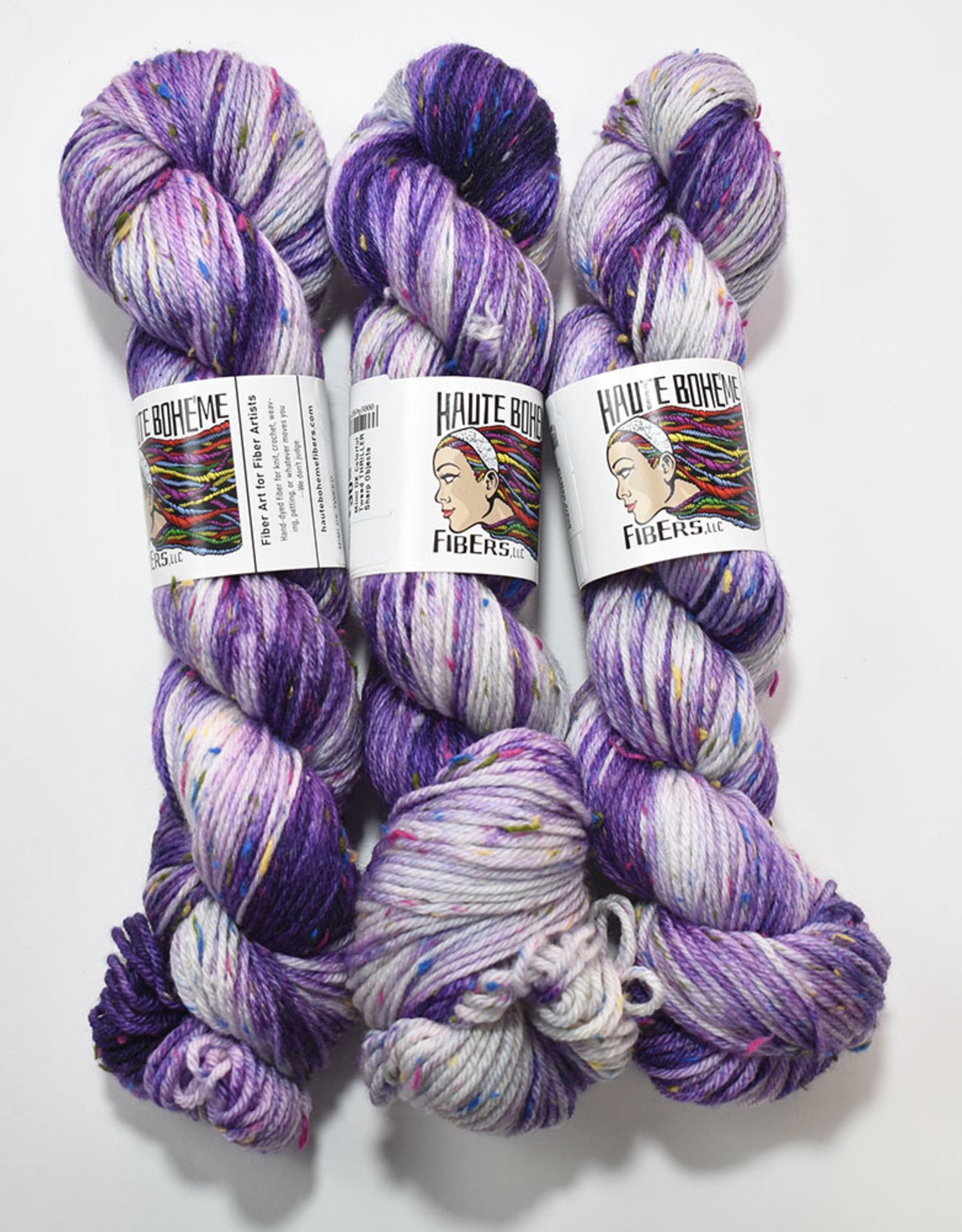 Hand-dyed Yarn @ Wonderland Yarns: OOAK Silk Twist, DK