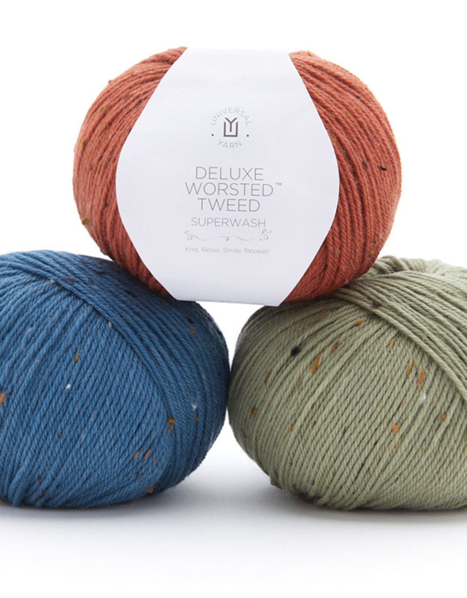 Universal Yarn Inc Deluxe Worsted Superwash Tweed