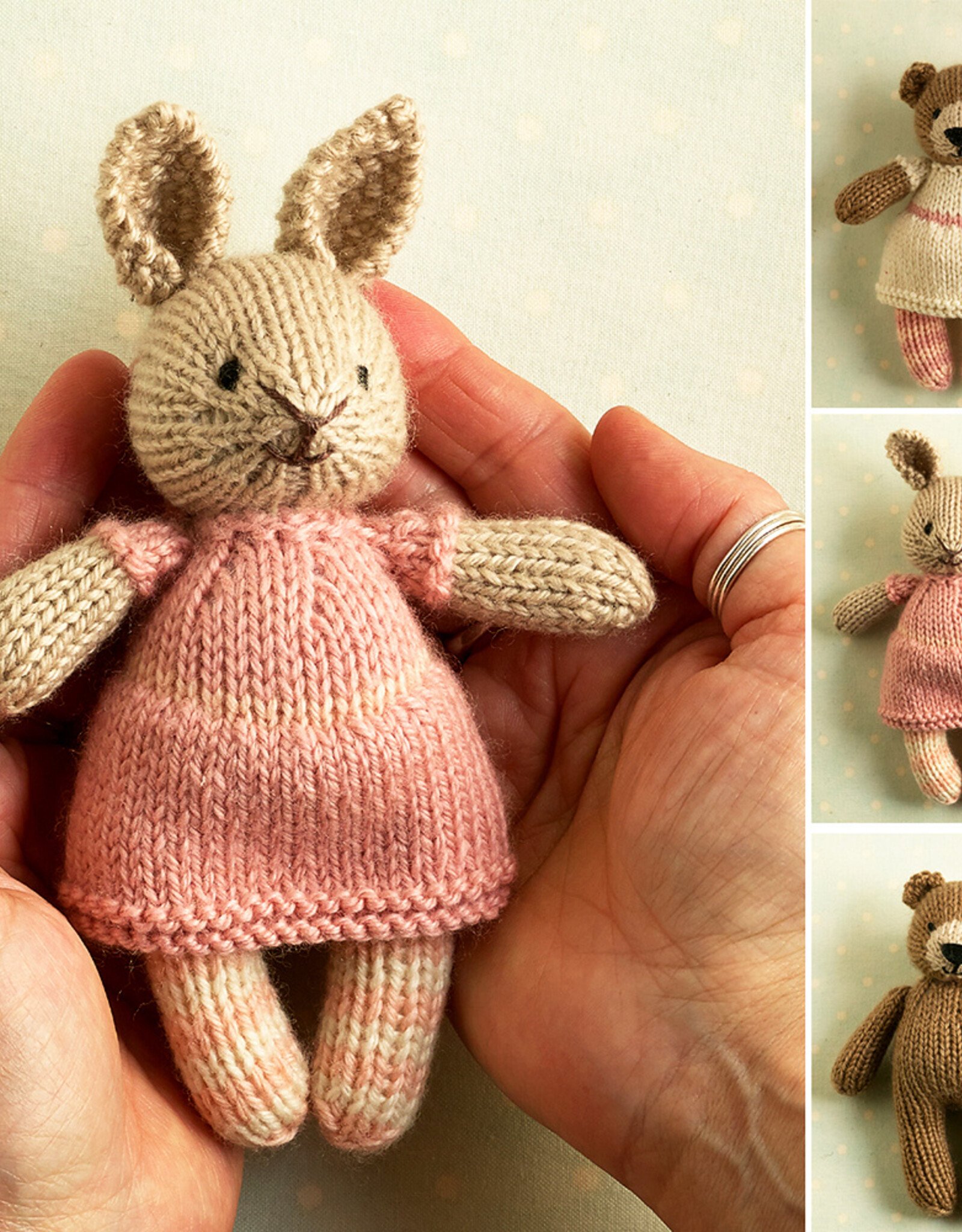 Little Cotton Rabbit and Bear Kit