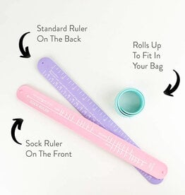 Twice Sheared Sheep Sock Sizing Ruler Bracelet