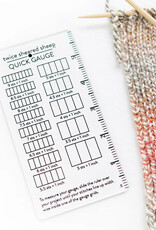 Twice Sheared Sheep Quick Gauge Ruler