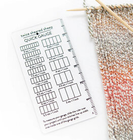 Twice Sheared Sheep Quick Gauge Ruler