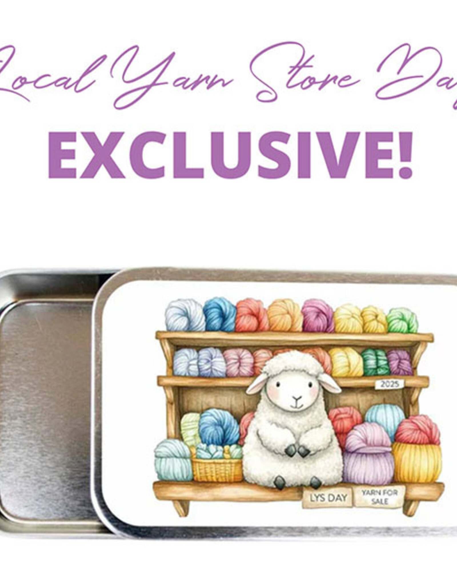 Twice Sheared Sheep Storage Tin