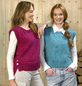 James C Brett James C Brett Pattern JB891 Rustic Aran Tunic