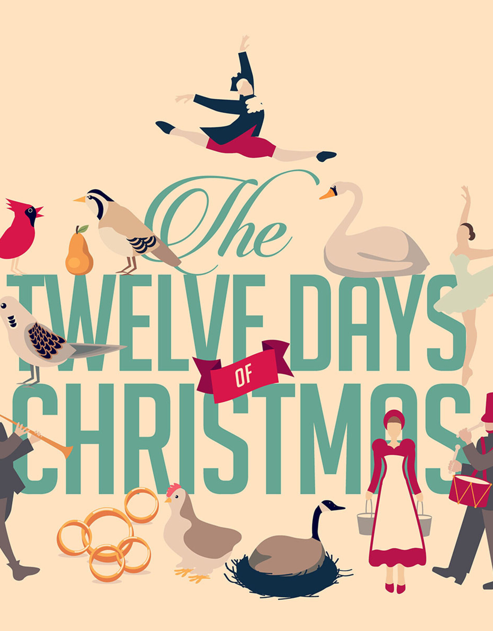 Cumberland Fiber Works 2025 12 Days of Christmas Kit