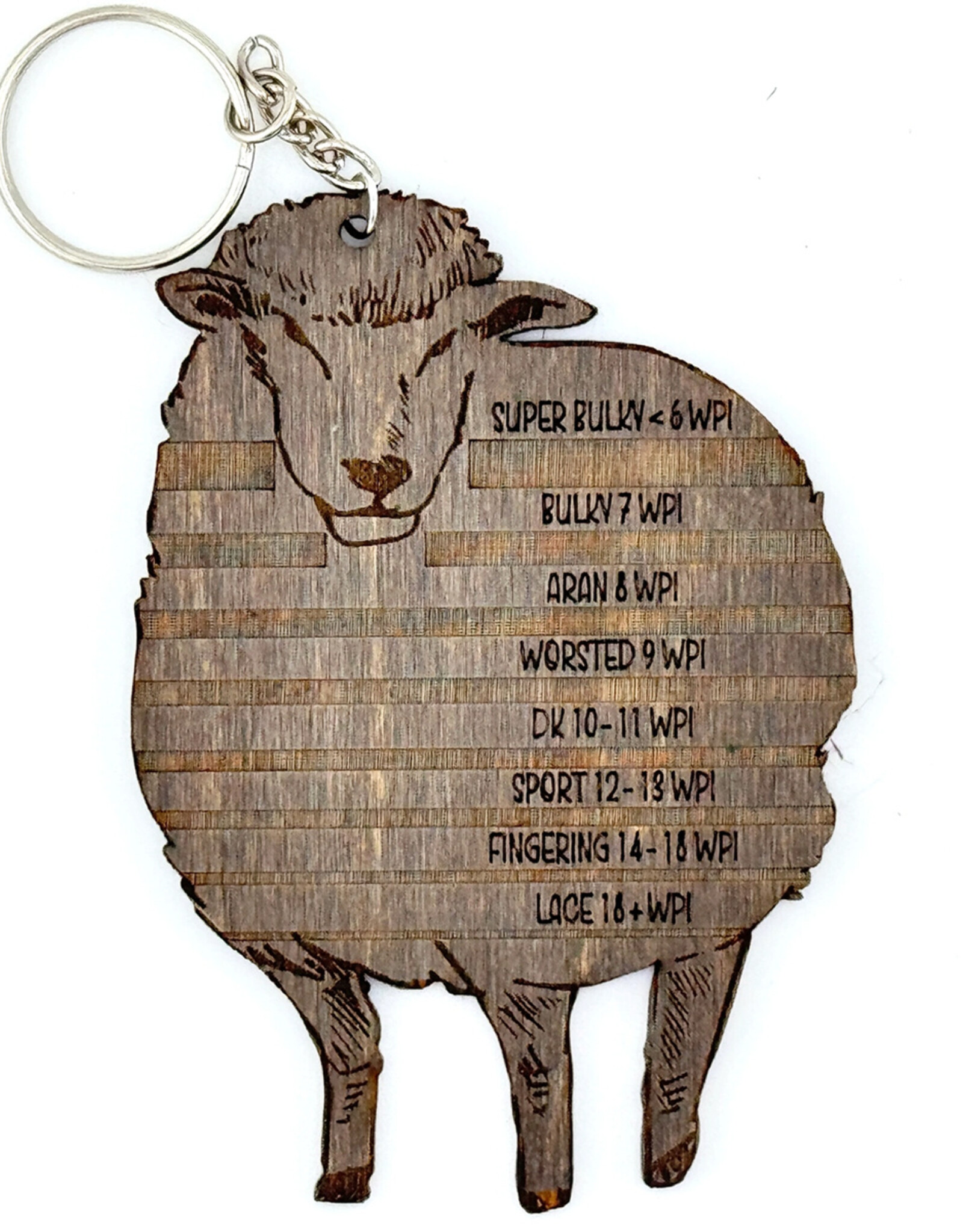 Sheep Sketch Yarn Weight Guide