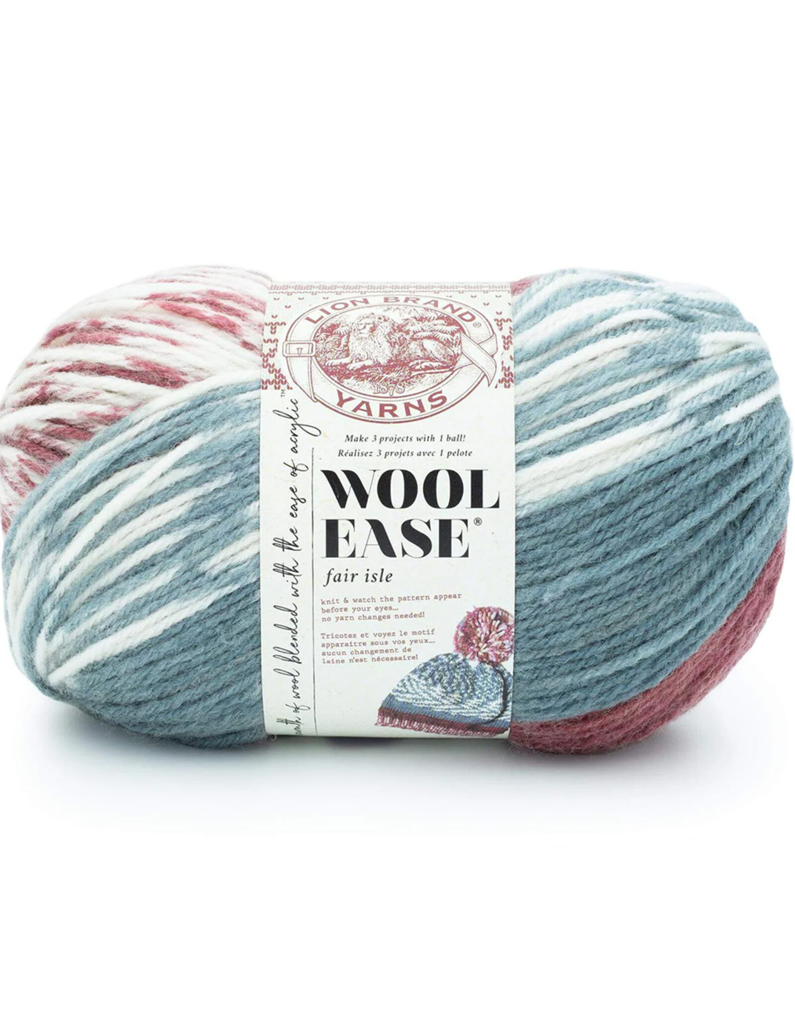 Lion Brand Yarn WOOL-EASE FAIR ISLE