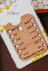 Temperature Blanket Color Palette