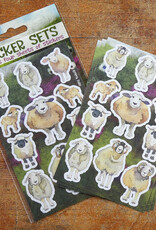 Emma Ball Felted Sheep Sticker Set