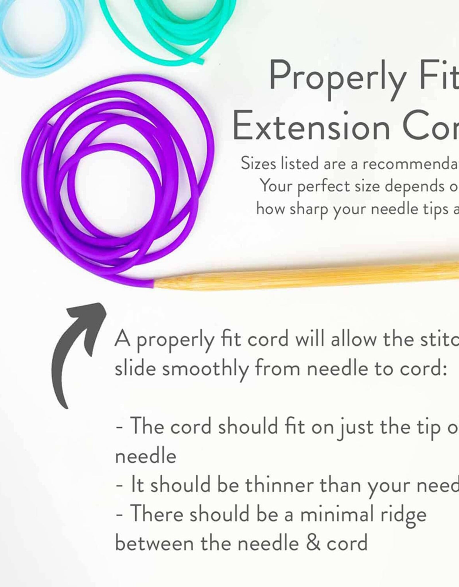 Twice Sheared Sheep Knit Extension Cords