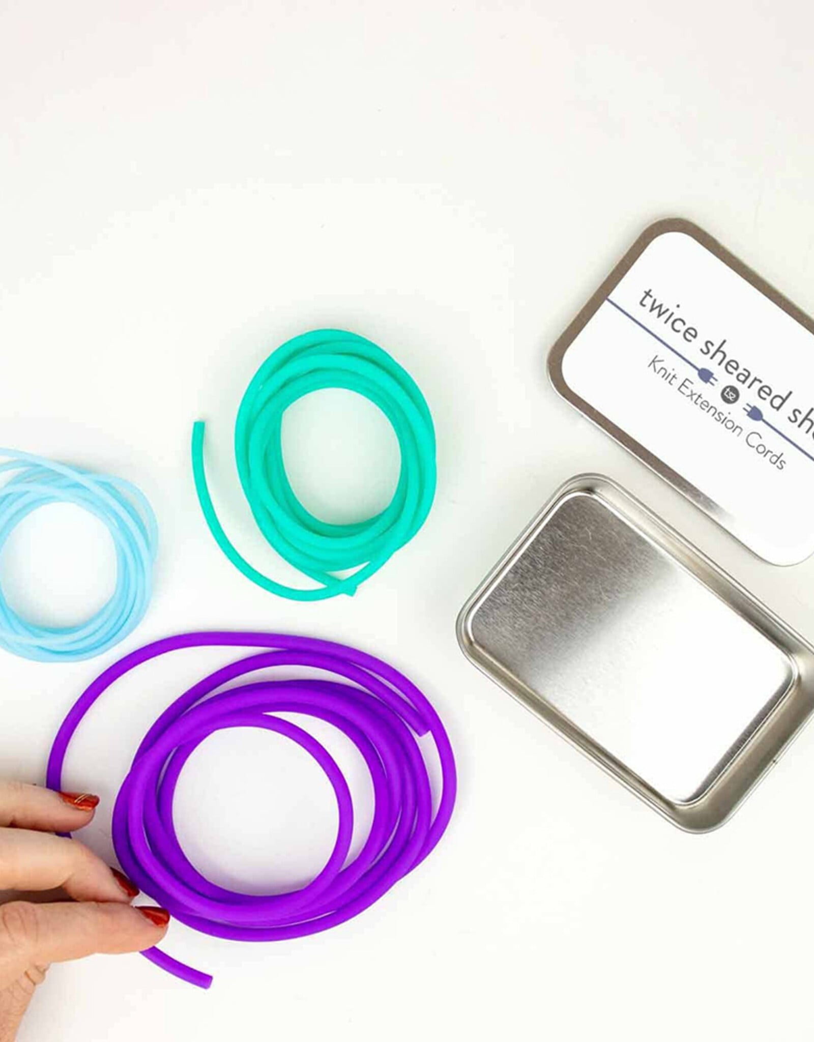 Twice Sheared Sheep Knit Extension Cords