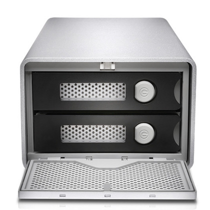 G-Tech G-Tech G-Raid w/Thunderbolt 2, 20TB, 2-Bay Removable, 2xTB+USB 3.0 "Customer Built"