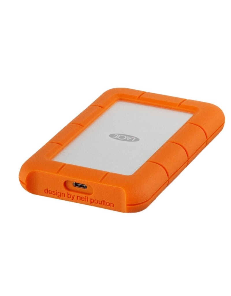 lacie Lacie Rugged USB-C 2TB (USB 3.0 Adapter)