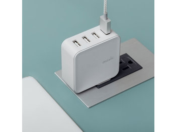 Moshi Moshi ProGeo 4-Port USB Wall Charger (35 W) US