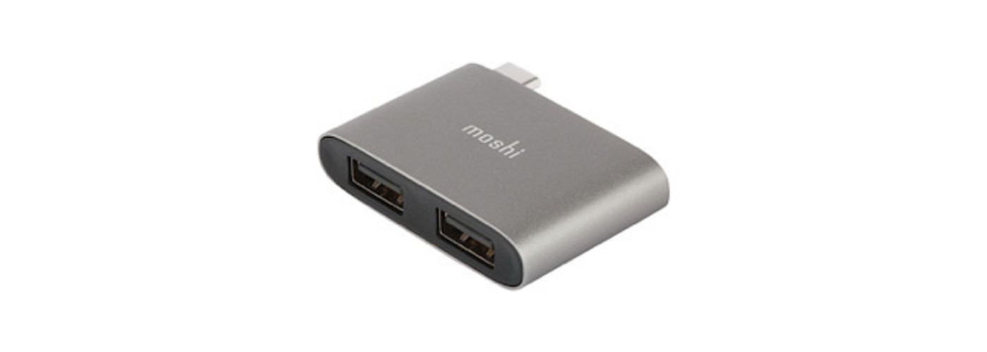 Moshi USBC to Dual USBA Adapter MacEnthusiasts