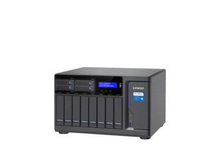 Apple QNAP Turbo 3.6GHz QC i7 / 96 TB / 32 GB RAM / 12-Bay SAN/NAS/DAS Server