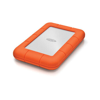 lacie Lacie Rugged Thunderbolt USB-C 2TB (1xThunderbolt, 1 x USB-C, TB3 & USB 3.0 Compatible), 3 Year Mfg. Limited Warranty