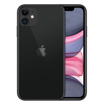 Apple iPhone 11 / 64GB / Black / Unlocked (Uses 5W)
