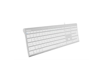 Macally Aluminum Ultra Slim USB-C Wired keyboard