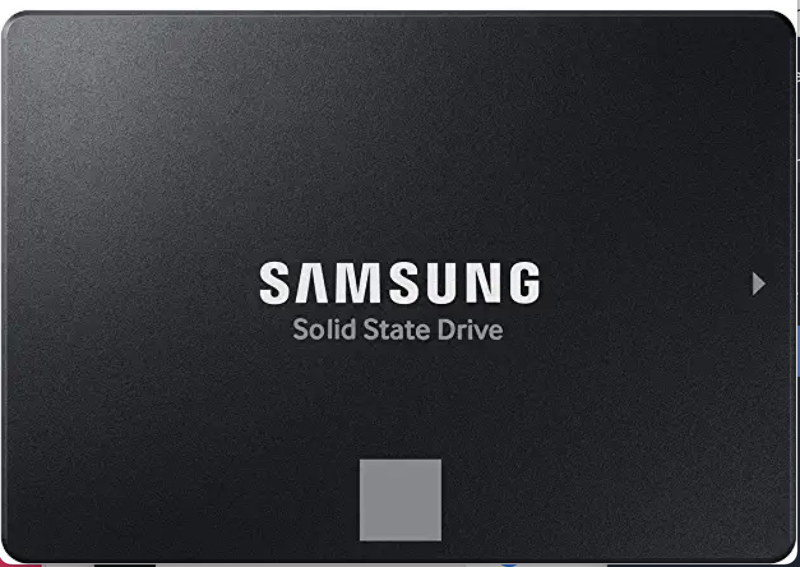 SSD Hard Drive: Samsung 870 QVO 2.5'' 1TB SSD, SATA III, 560 Read