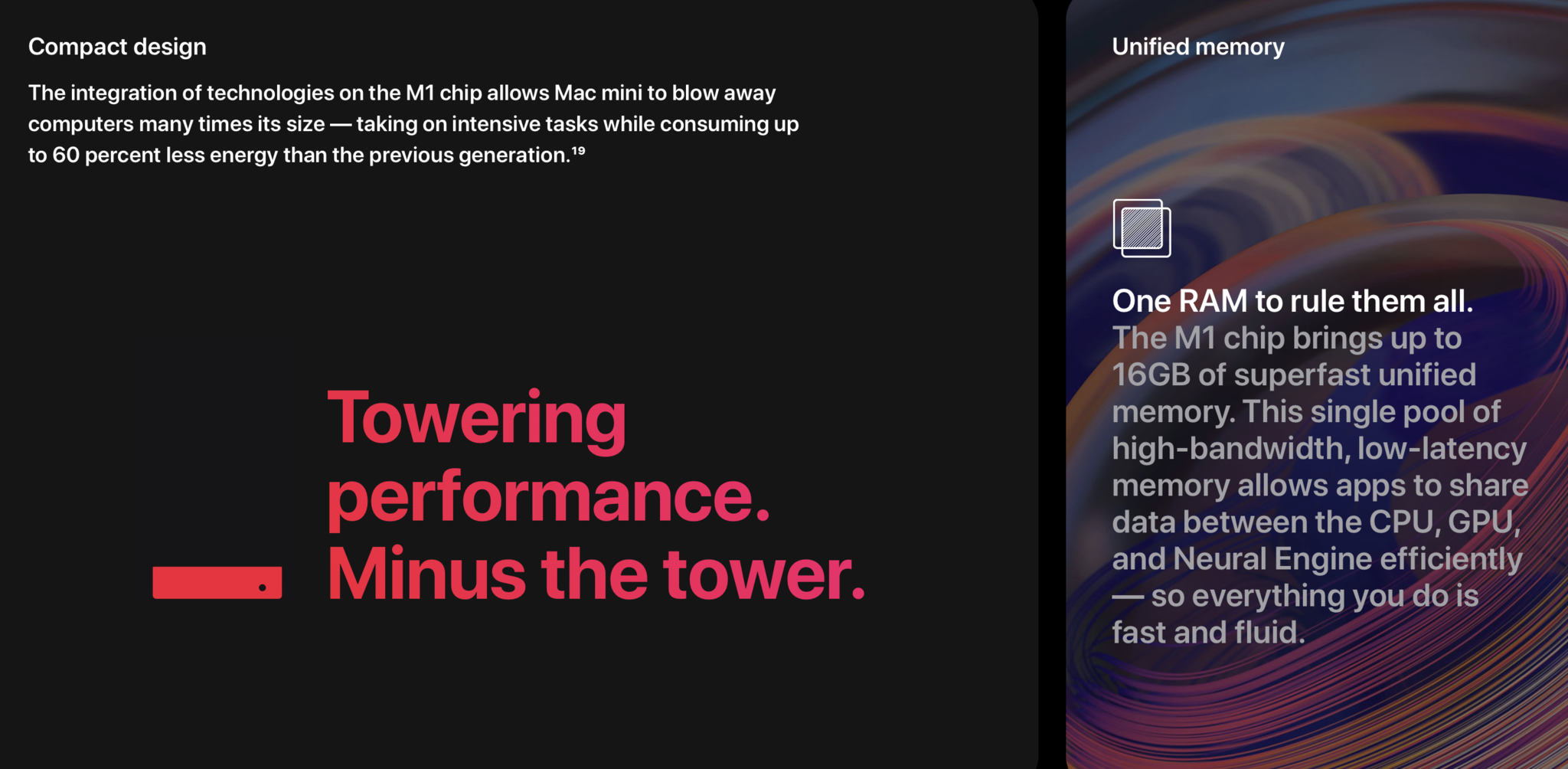 Apple MacMini M1 8-Core / 16GB / 1TB SSD / Gigabit Ethernet /  Late 2020