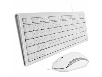 Macally 104 Key Full-Size USB Keyboard and 3 Button USB Optical Mouse Combo