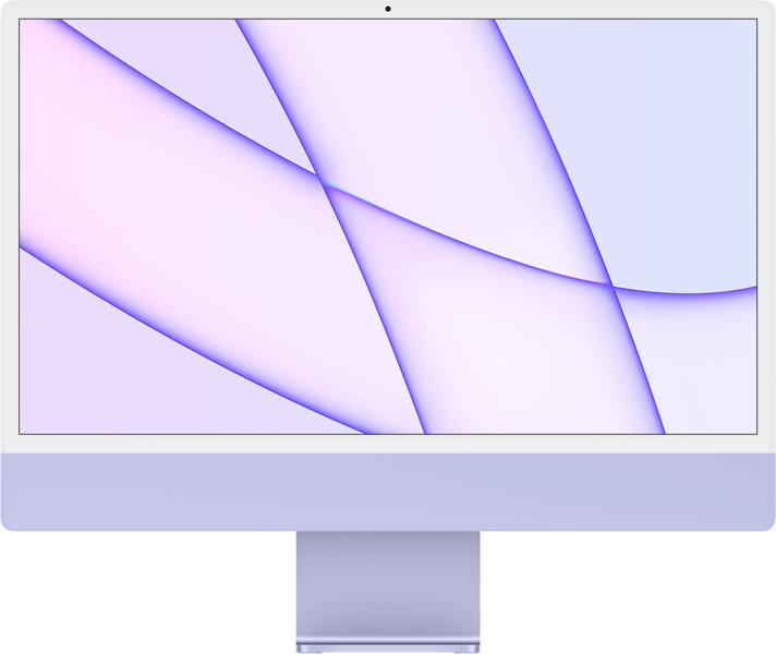 Apple iMac 24 Inch - Purple/CPU/8 Core GPU/16GB/256GB/KB