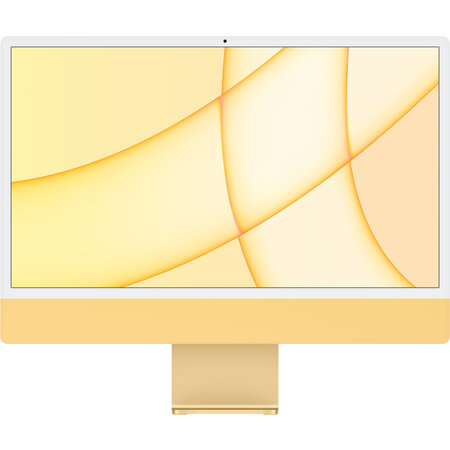 Apple iMac 24 Inch - Yellow/CPU/8 Core GPU/16GB/256GB/KB