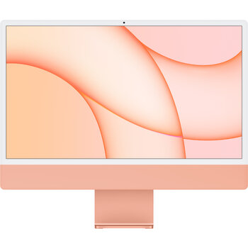 Apple iMac 24 Inch - Orange/CPU/8 Core GPU/16GB/256GB/KB