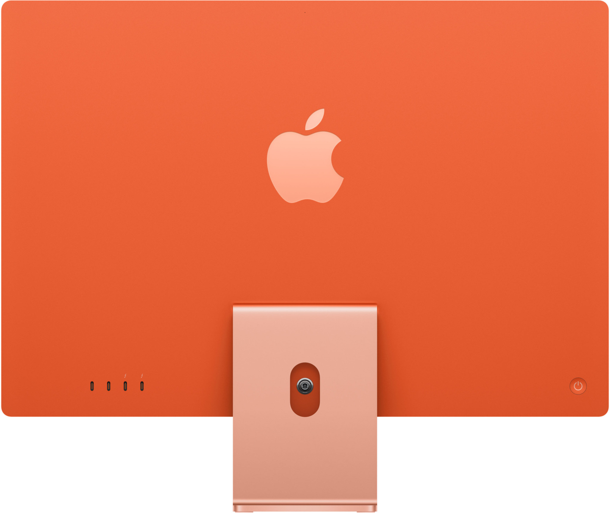 Apple iMac 24 Inch - Orange/CPU/8 Core GPU/16GB/256GB/KB