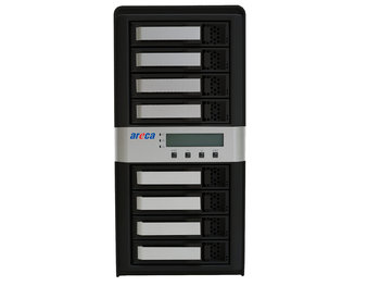 Apple Areca 8-Bay 64TB - Thunderbolt 2 to 6Gb/s SAS RAID Storage Enclosure
