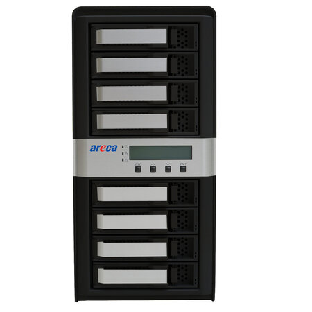 Apple Areca 8-Bay 64TB - Thunderbolt 2 to 6Gb/s SAS RAID Storage Enclosure