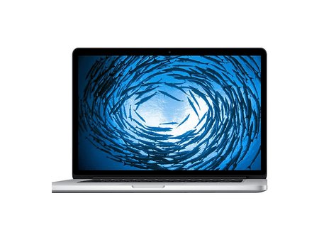 Apple Pre-Loved MacBook Pro 15" Retina 2.2GHz QC i7/16GB/256GB SSD/Silver/Mid 2015
