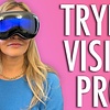 Trying Apple Vision Pro - What's it actually like? Q&A