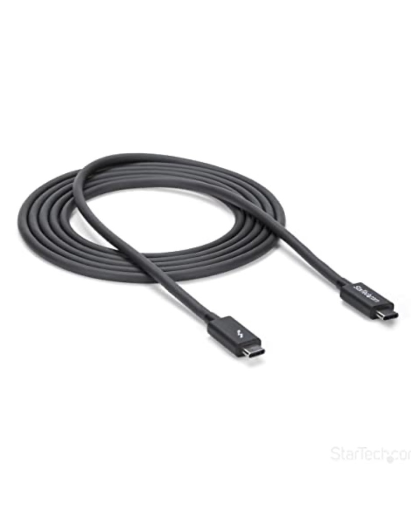 Startech 6.5' Thunderbolt 3 / USB-C 40Gbps Cable (2M)