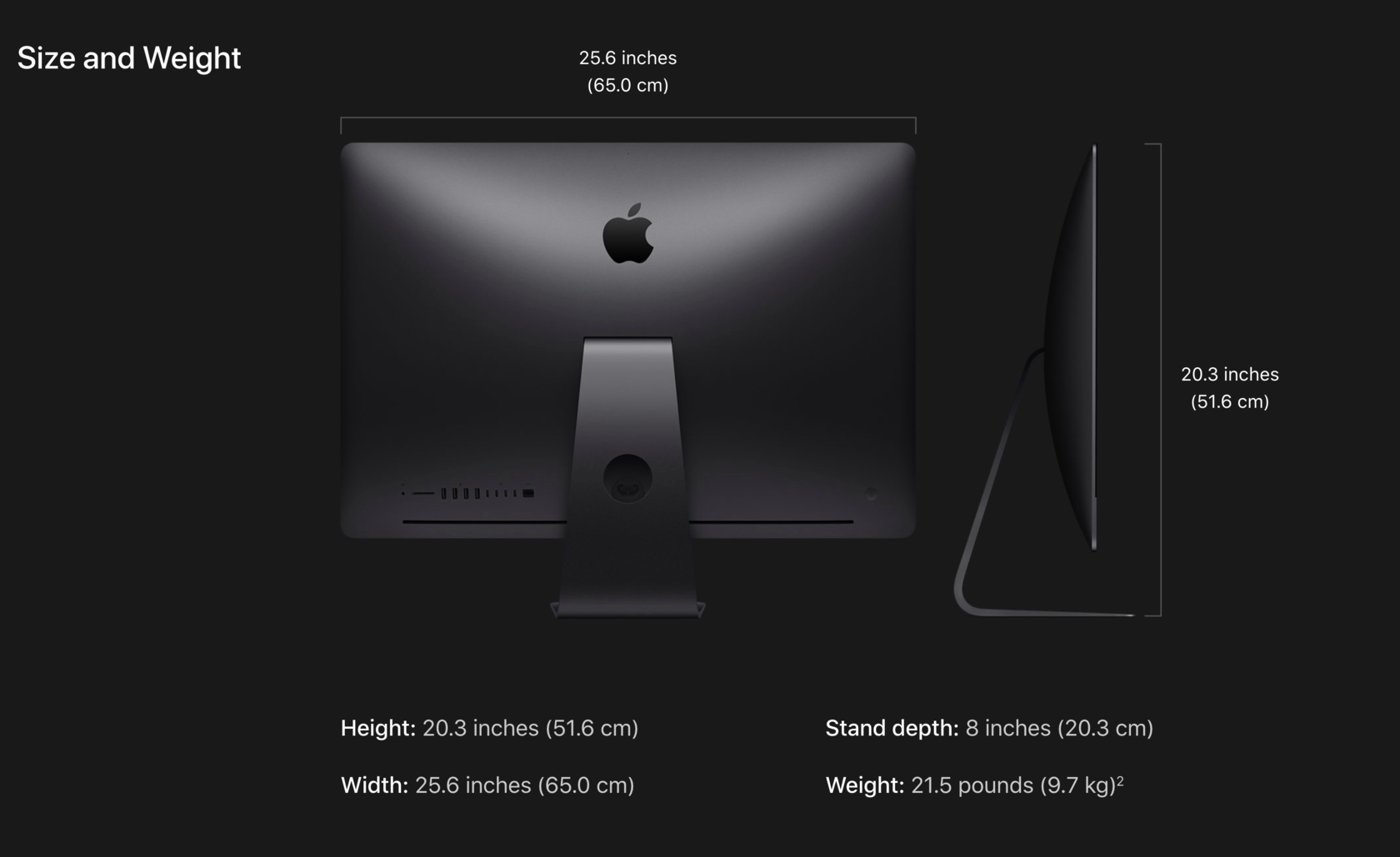 Apple iMac Pro 27" 3.2GHz 8C/64GB/2TB SSD/Vega 64 w/16GB/L17