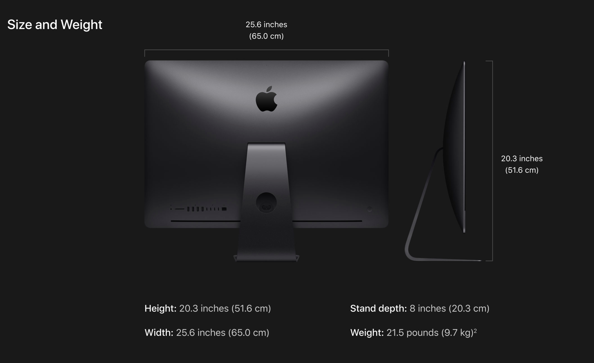 Apple iMac Pro 27" 3.0GHz 10C/64GB/1TB SSD/Vega64 w/16GB/L17
