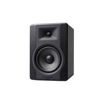 Apple M-Audio BX5 D3 Pro Studio Monitor Speaker w/10 Foot 3.5mm TRS Dual 1/4" Y Cable