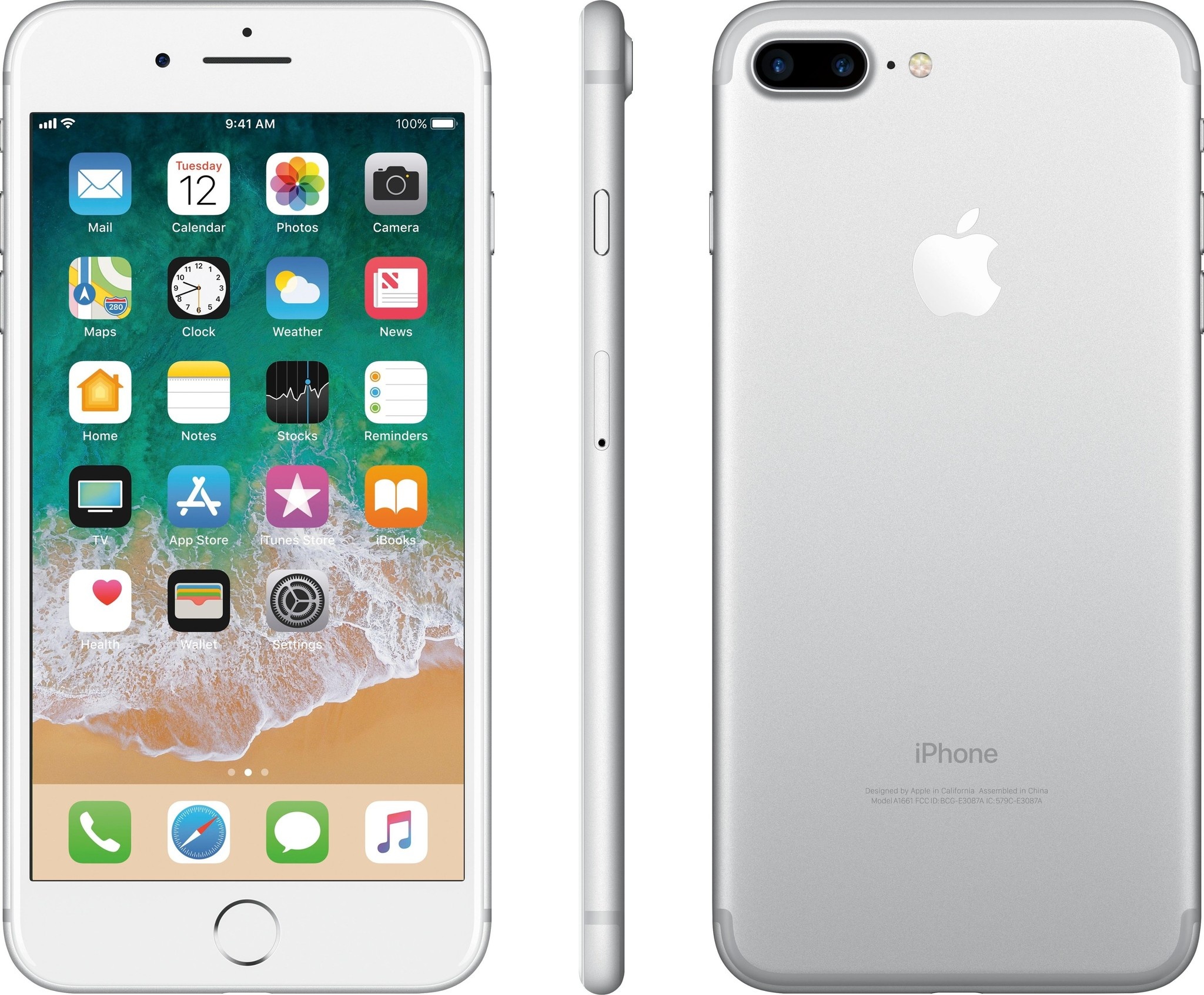 Apple iPhone 7 Plus/256GB/Silver/ATT