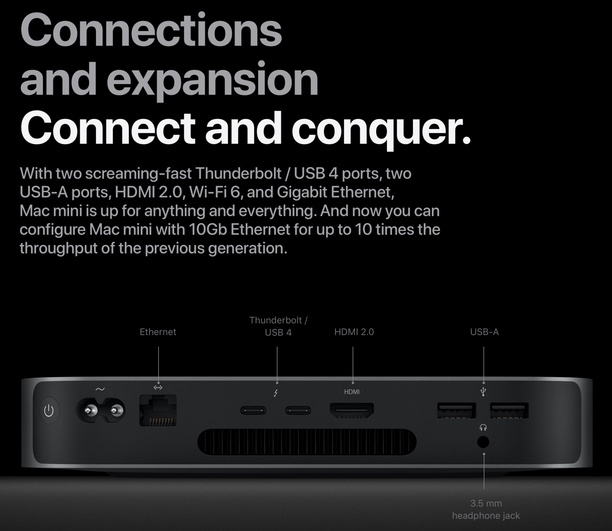Apple MacMini M1 8-Core / 16GB / 1TB SSD / Gigabit Ethernet /  Late 2020