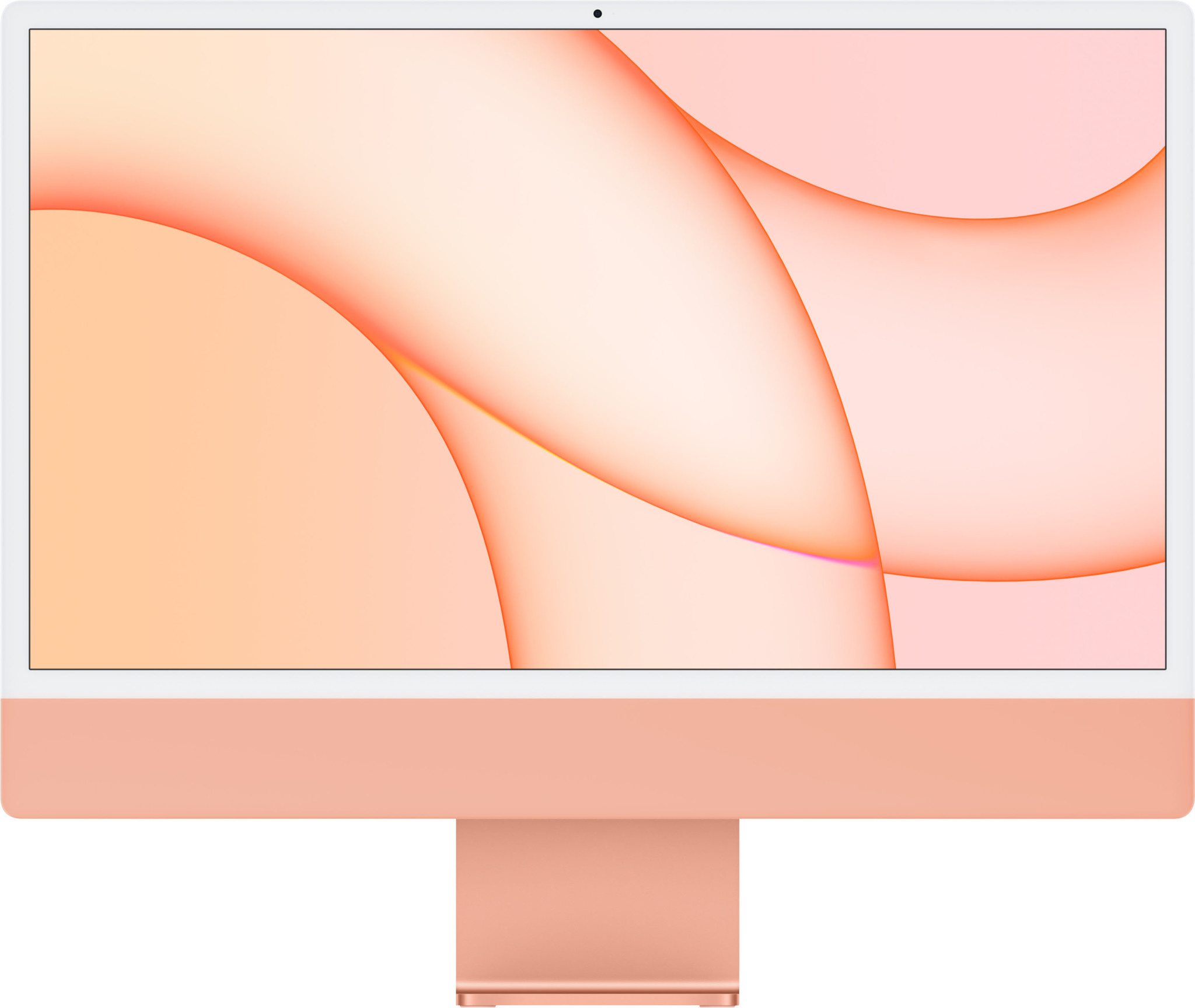 Apple iMac 24 Inch - Orange/CPU/8 Core GPU/16GB/256GB/KB