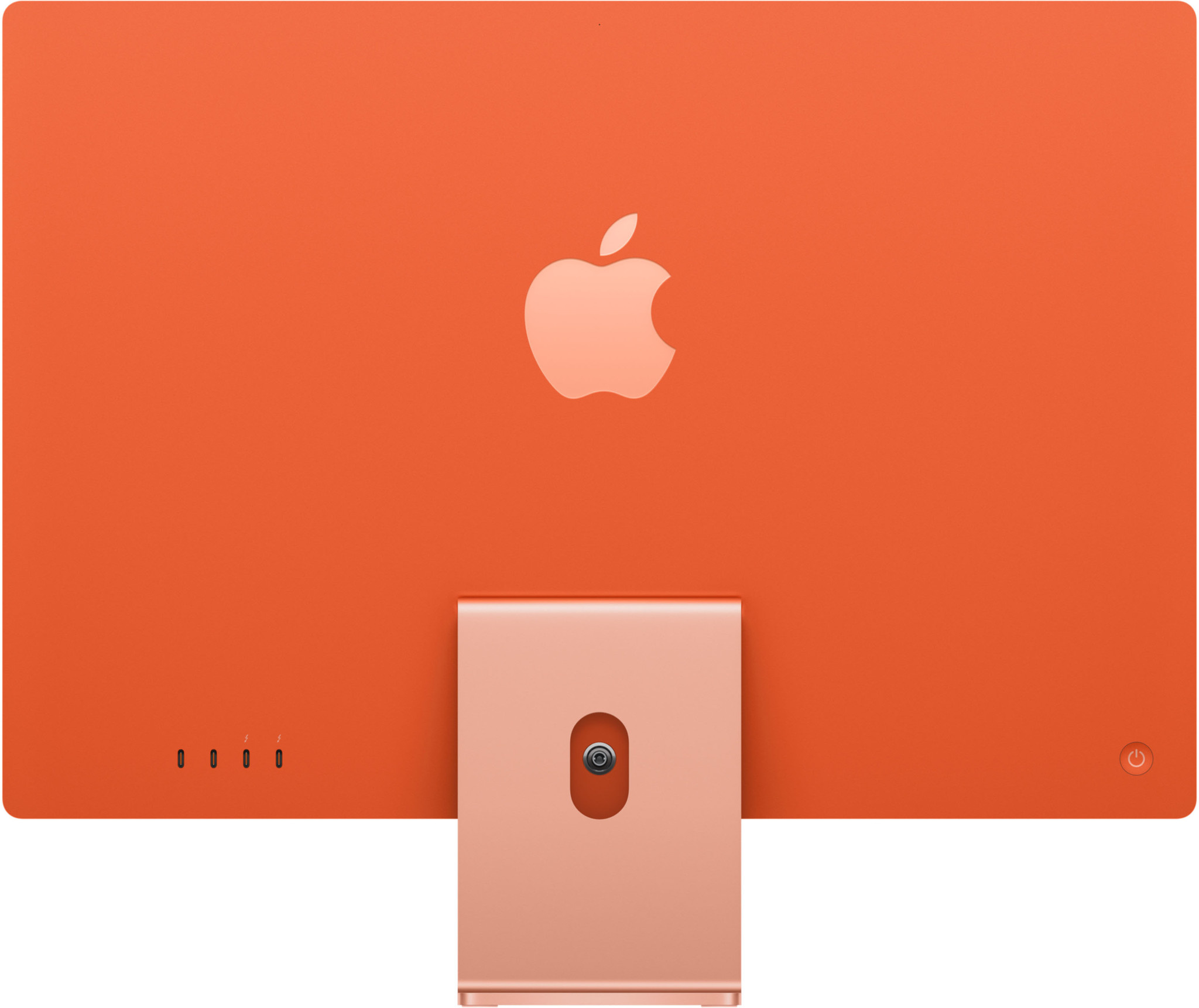 Apple iMac 24 Inch - Orange/CPU/8 Core GPU/16GB/256GB/KB